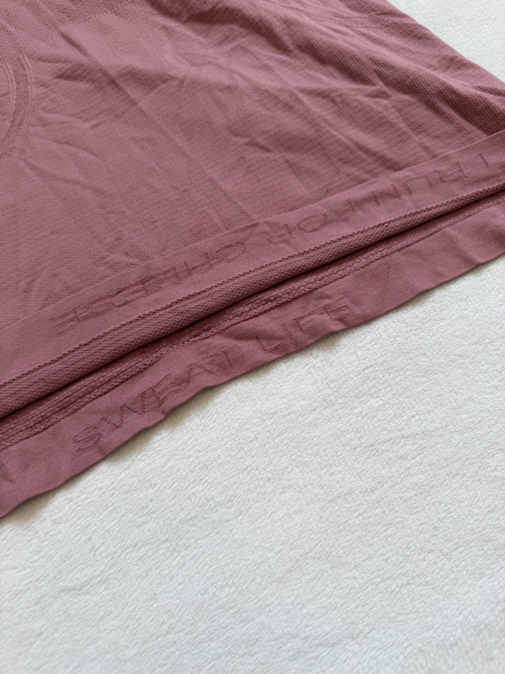 Lululemon Swiftly Tech Racerback
Quicksand Mauve Athletic Running Tank - Picture 7 of 10